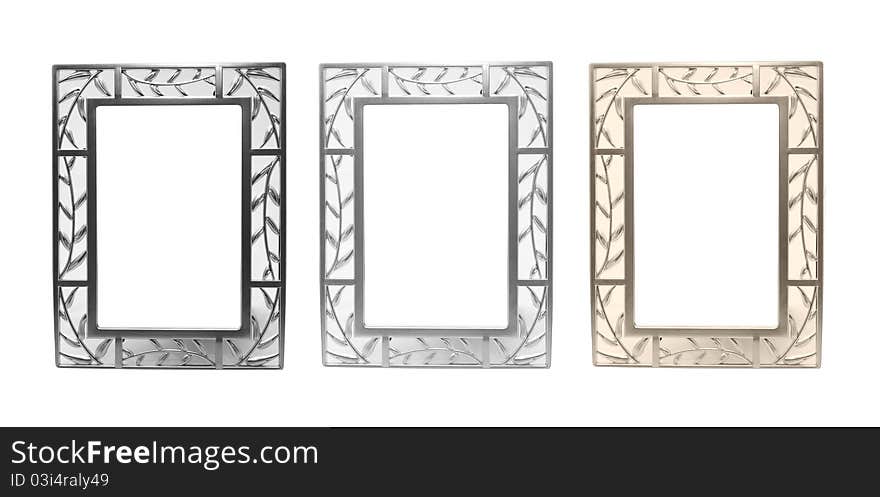 Set of frames for photos