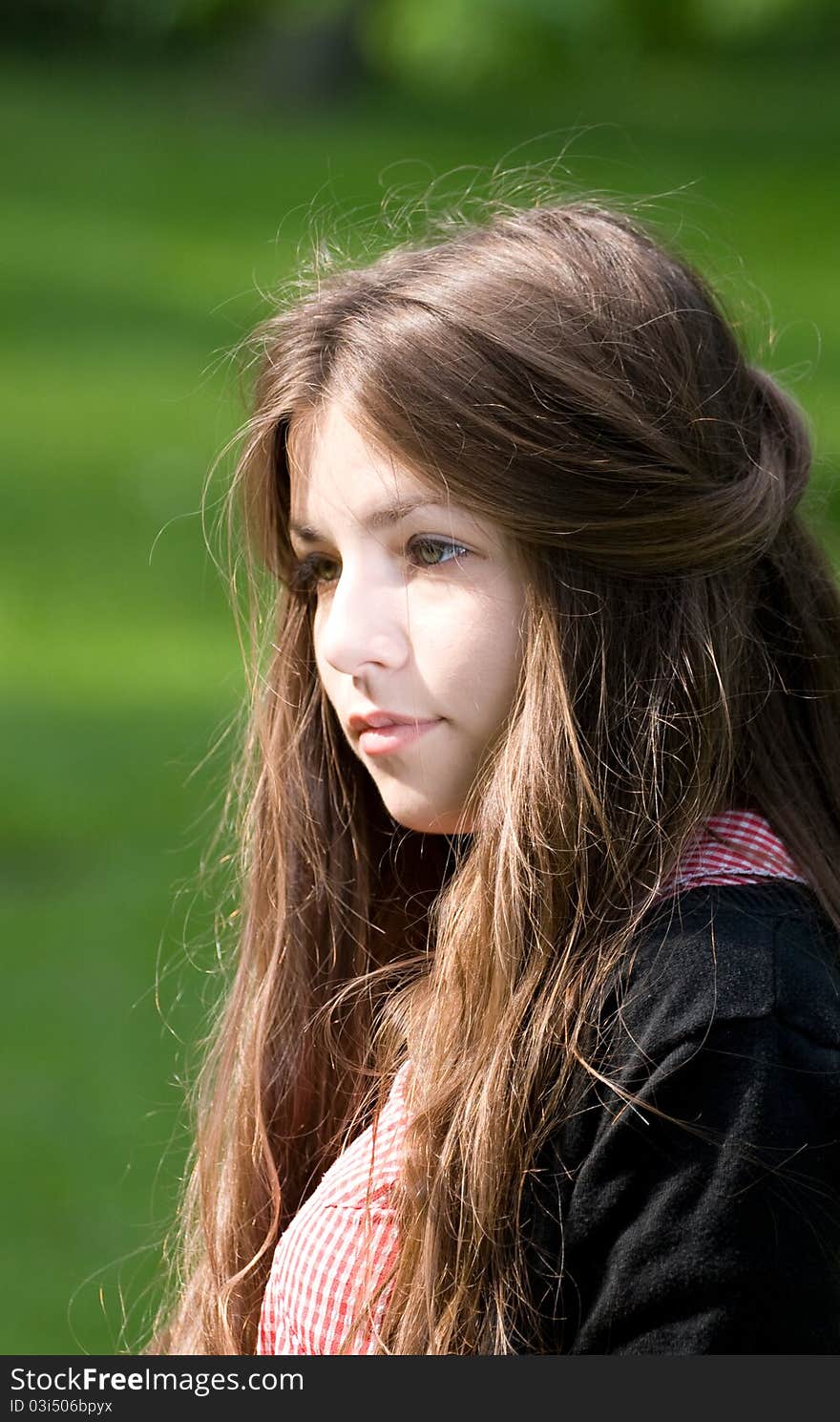 Girl in the park