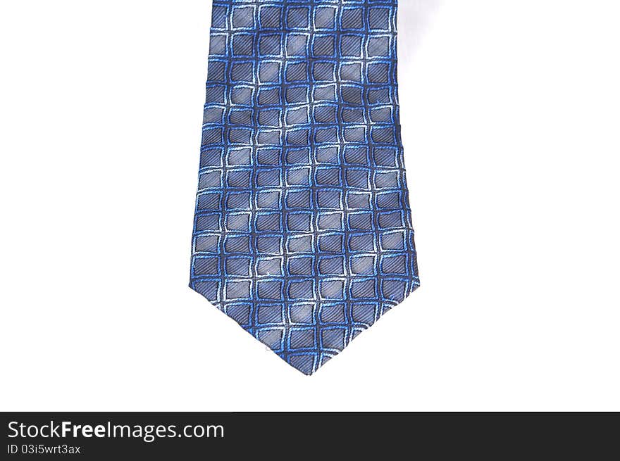 Blue strip neck tie