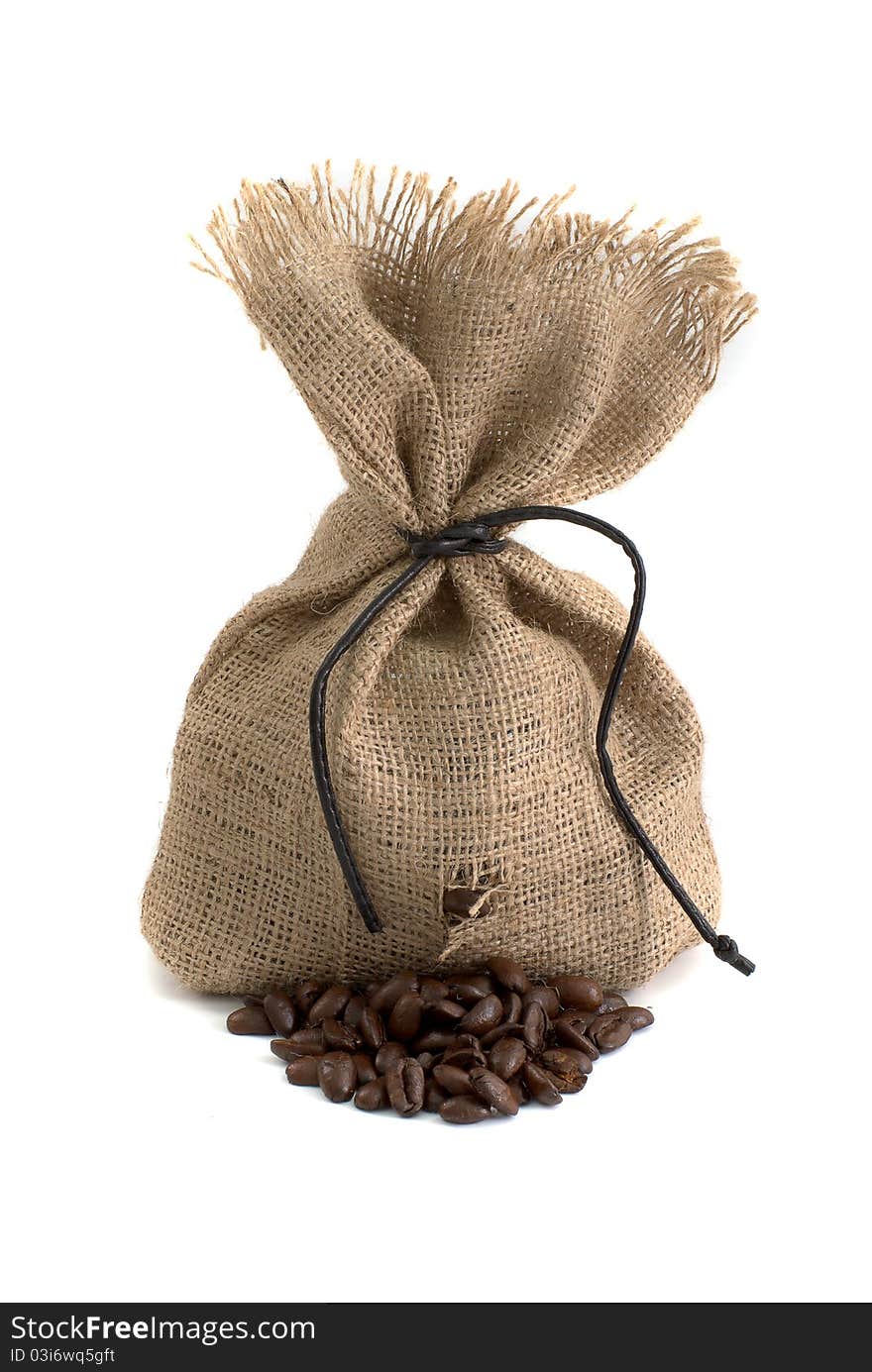 Bag With Coffee Bean