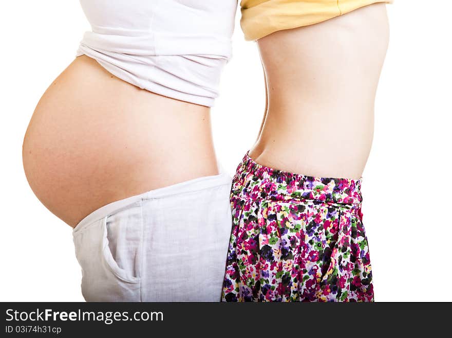 Comparision of pregnant and normal