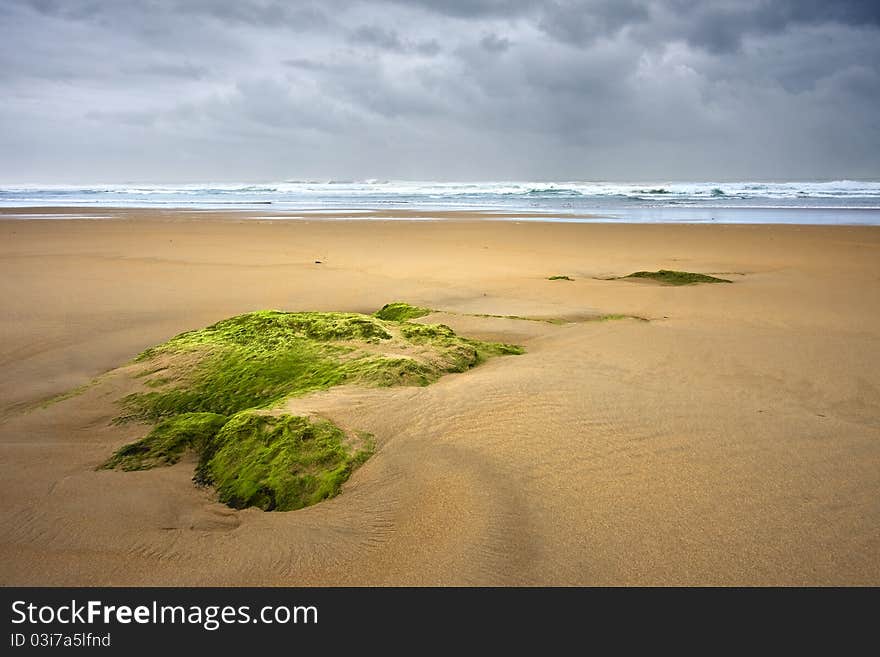 Minimalism on the beach