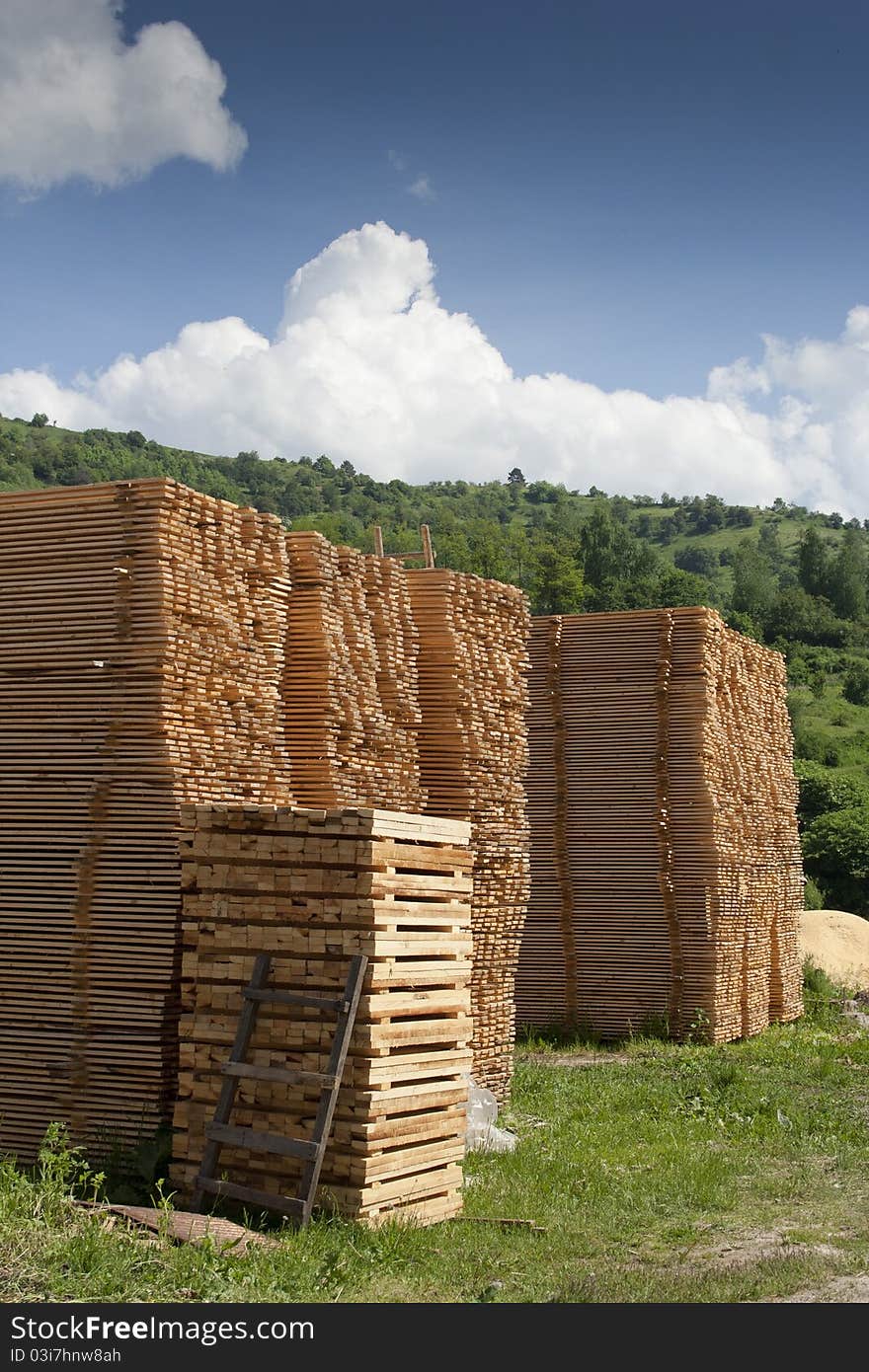 Wooden boards