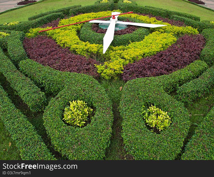 The Clock In The Garden