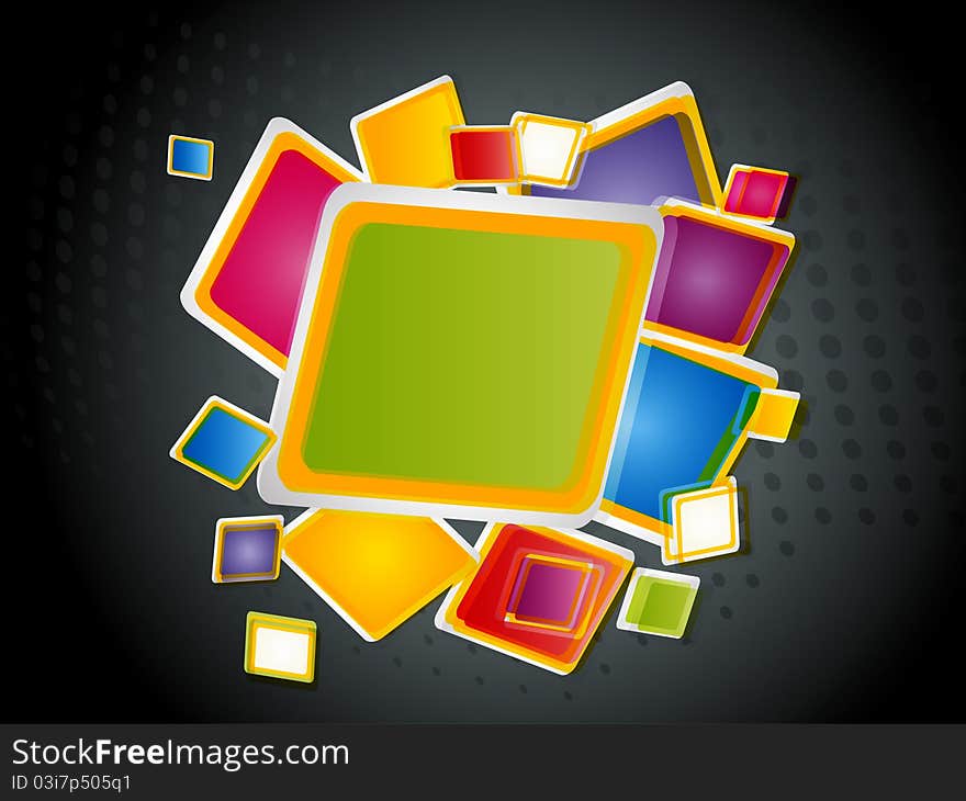 Abstract modern vector illustration