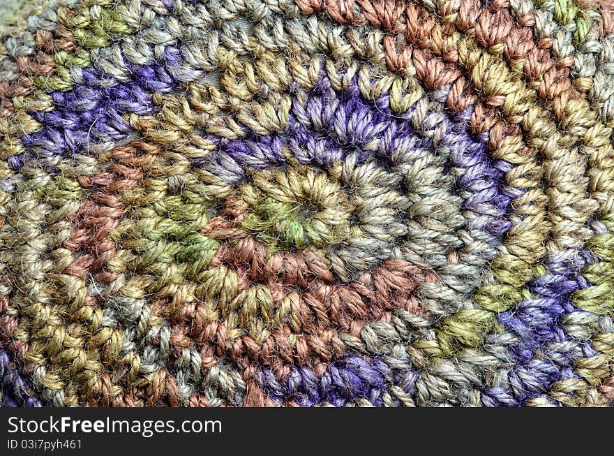 Colorful Yarn Weave