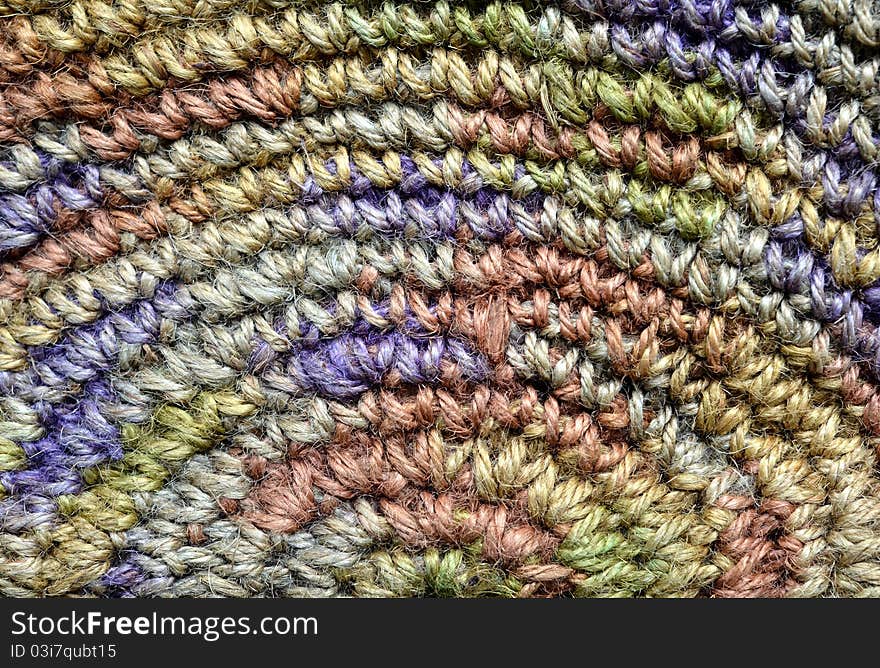 Colorful Yarn Weave