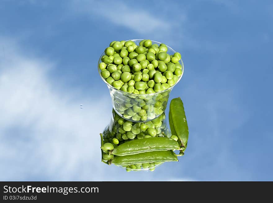 Fresh green pea