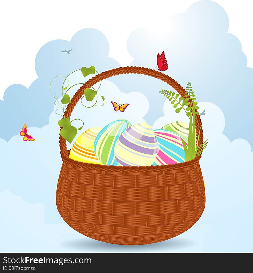 Easter Egg Basket