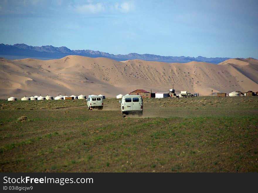 Landscape in Mongolia