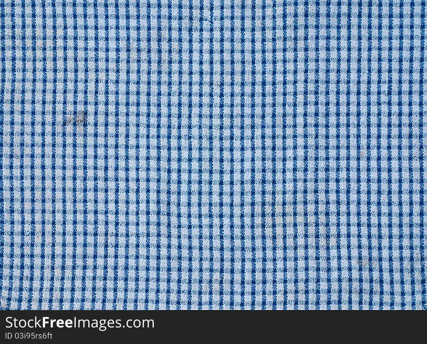 Close up of stripe cloth texture