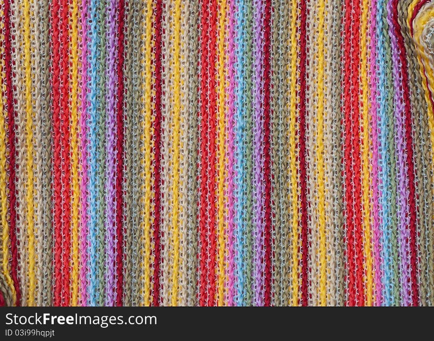 Close up of colorful fibers texture. Close up of colorful fibers texture