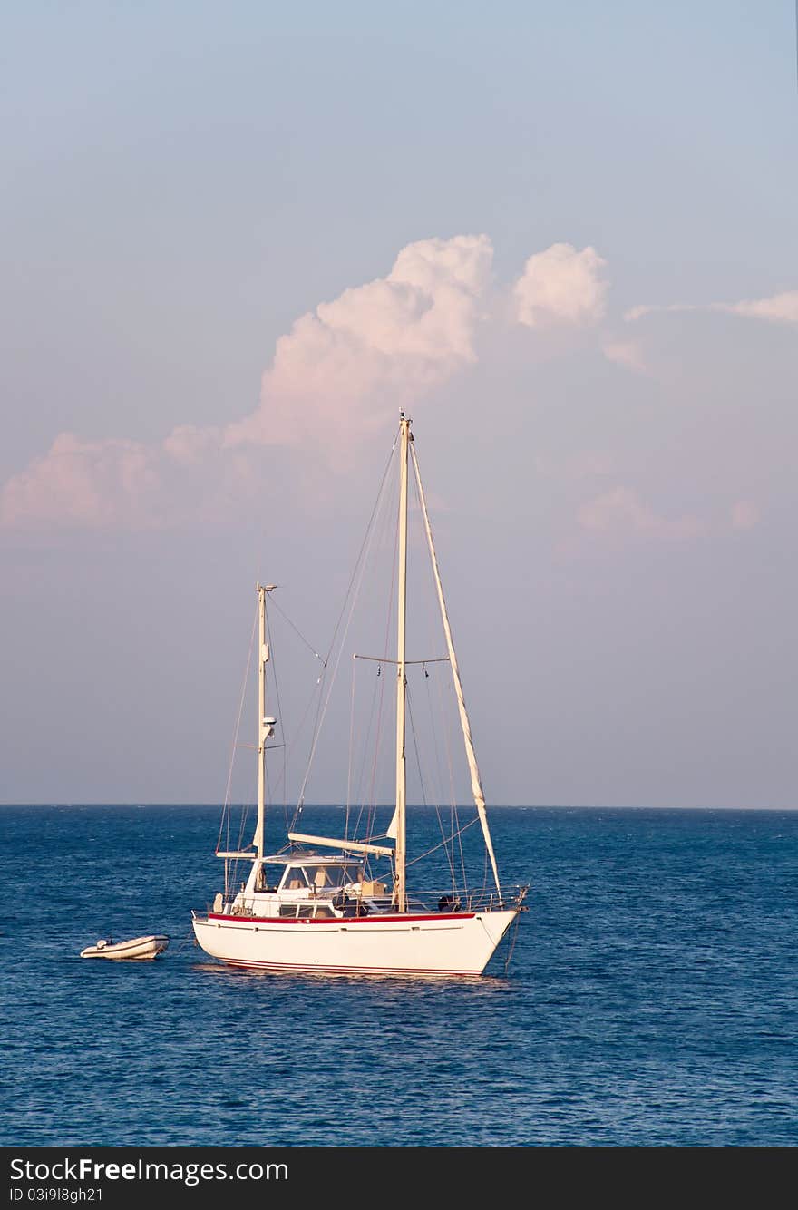 Sailboats At Sea