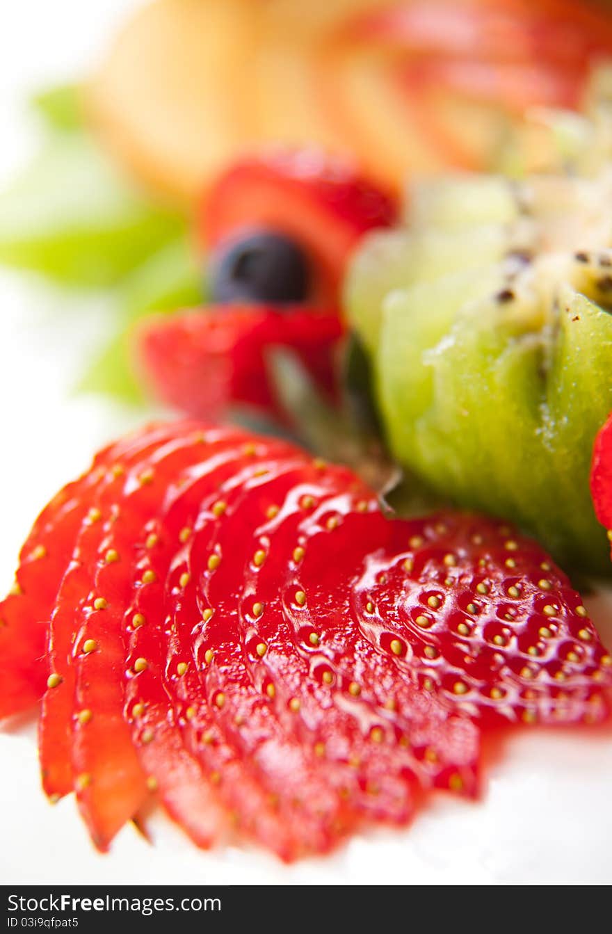 Fruit salad, macro