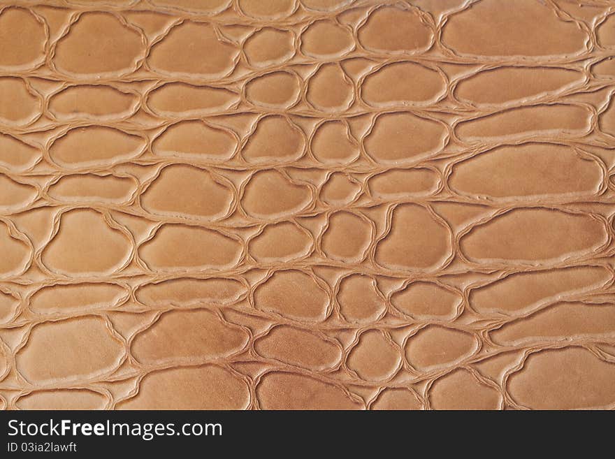 Abstract natural brown leather texture. Abstract natural brown leather texture.