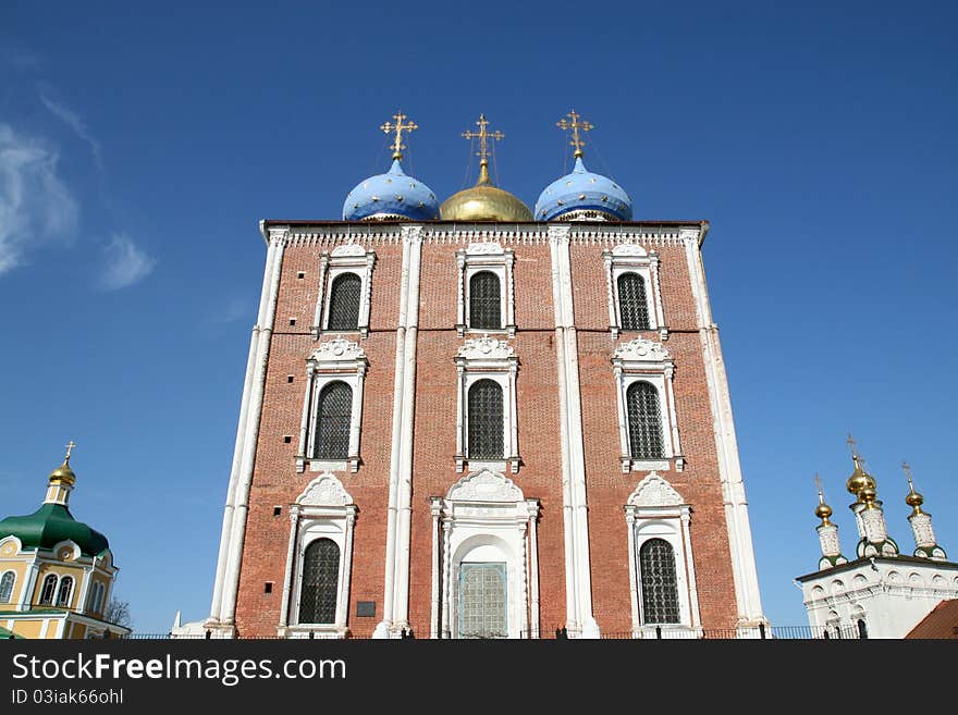 Uspensky cathedral in Ryazan