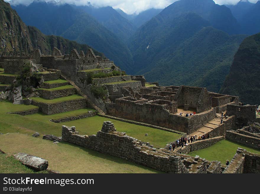 Ancient Incas Machu Picchu town which was lost for many centuries and was found in the start of 20 century. Ancient Incas Machu Picchu town which was lost for many centuries and was found in the start of 20 century.