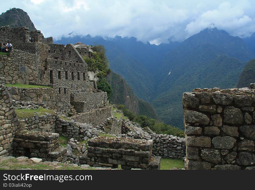 Ancient Incas Machu Picchu town which was lost for many centuries and was found in the start of 20 century. Ancient Incas Machu Picchu town which was lost for many centuries and was found in the start of 20 century.