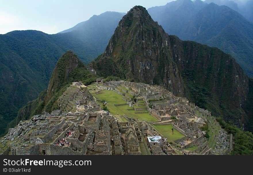 Ancient Incas Machu Picchu town which was lost for many centuries and was found in the start of 20 century. Ancient Incas Machu Picchu town which was lost for many centuries and was found in the start of 20 century.