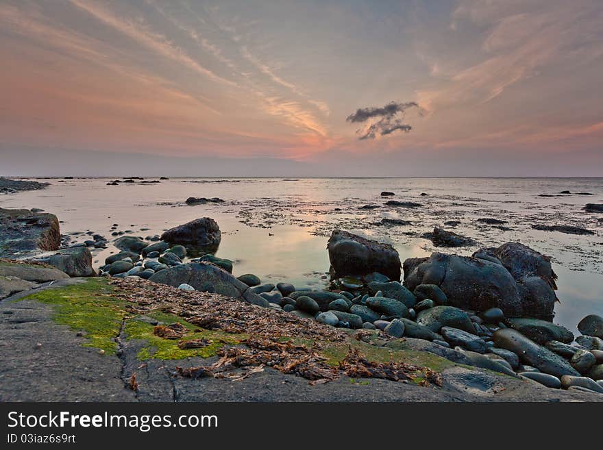 Beach And Sunset