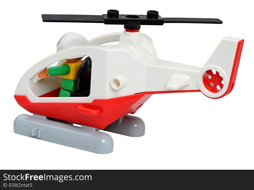 Plastic Toy Helicopter