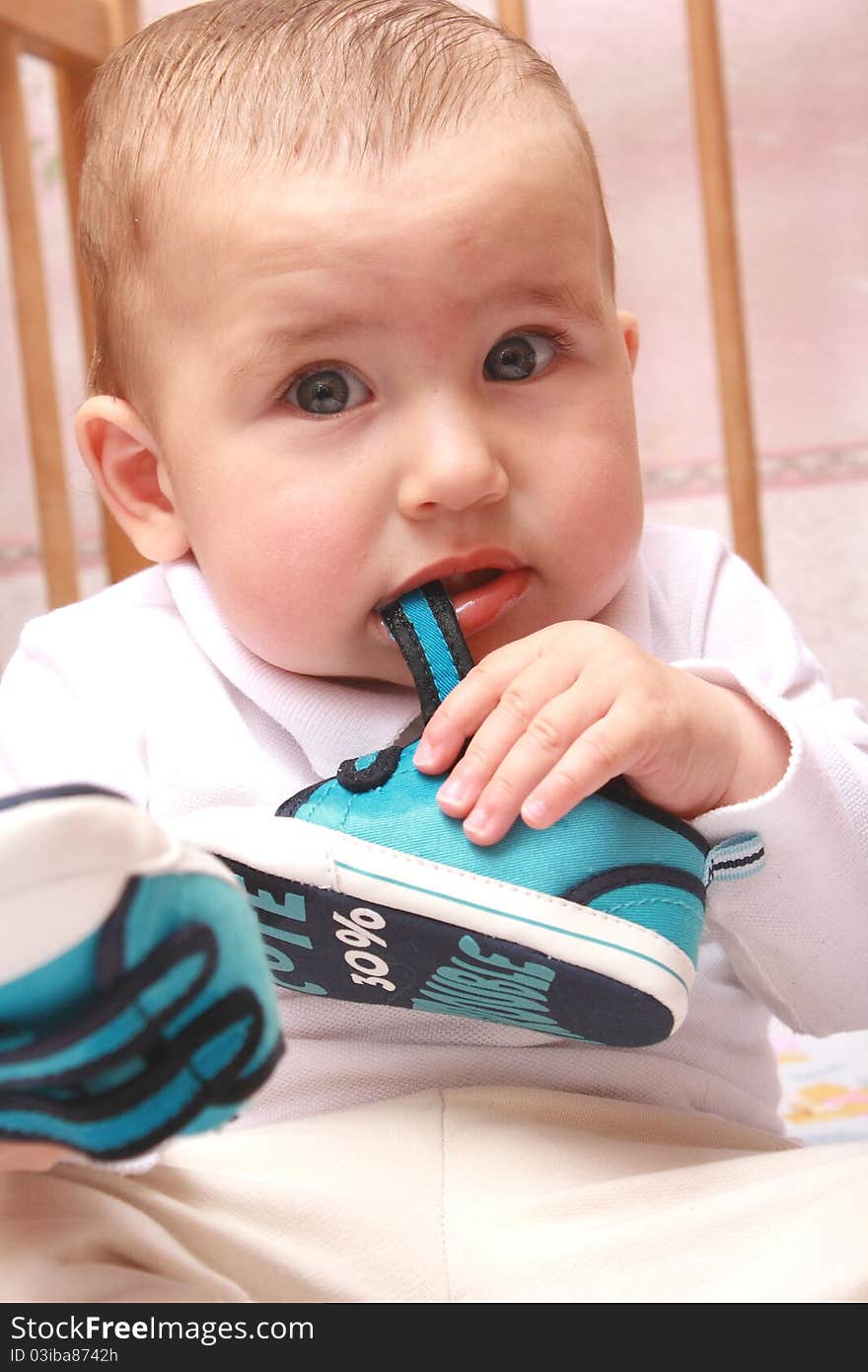 Boy with boots 70% Cute 30% Trouble. Boy with boots 70% Cute 30% Trouble