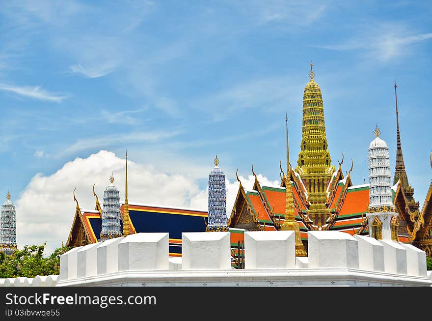 Golden Buddha Temple in Grand Palace