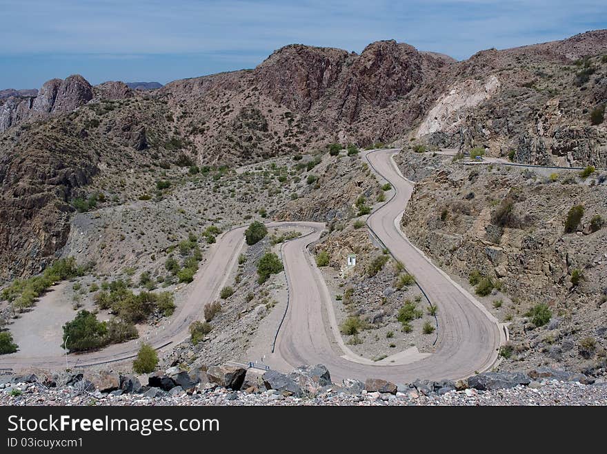 Way in the mountains