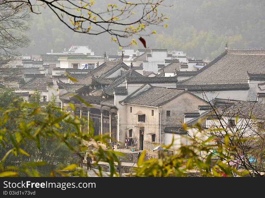 Water town in Anhui China