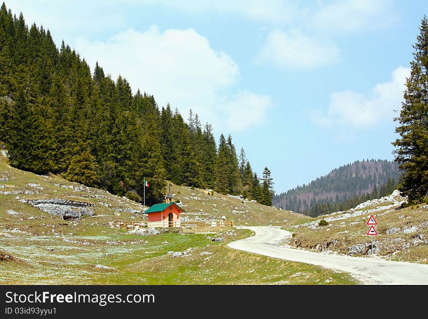 Summer View Of Altopiano Di Asiago