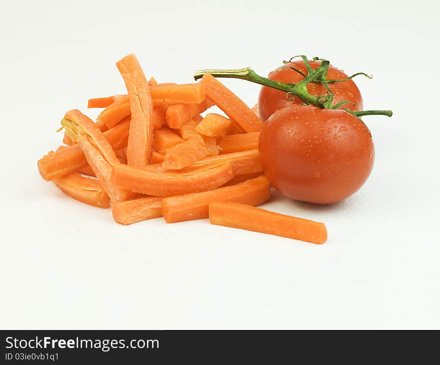 Carrots and tomatoes1