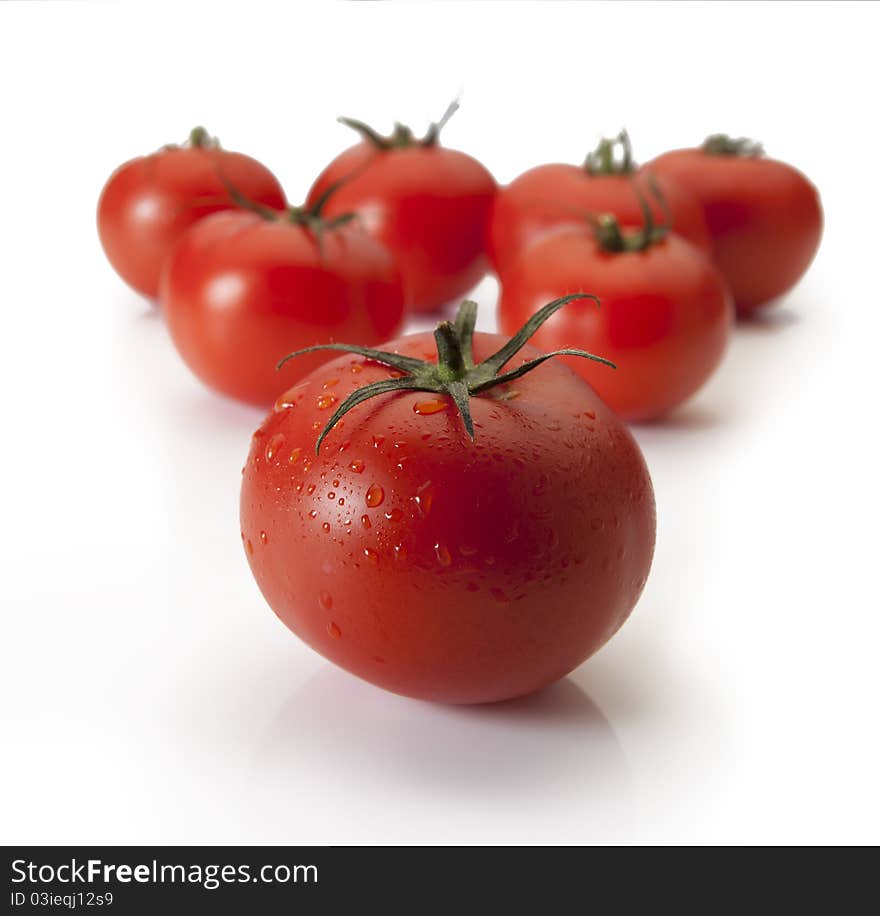 Ripe tomatoes