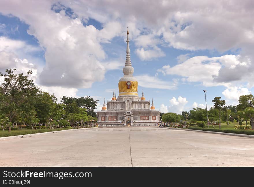 Sacred place of Buddhism in Thailand