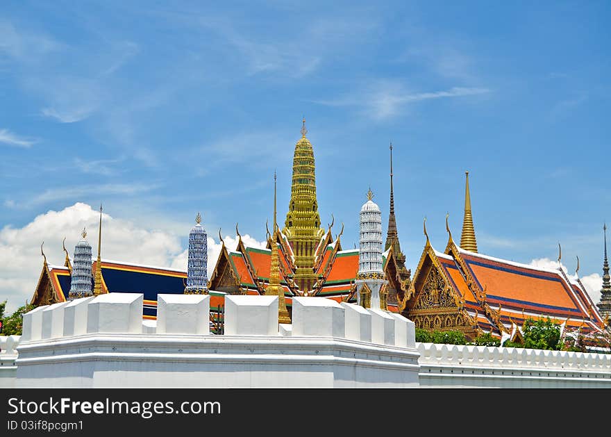 Golden Buddha Temple In Grand Palace