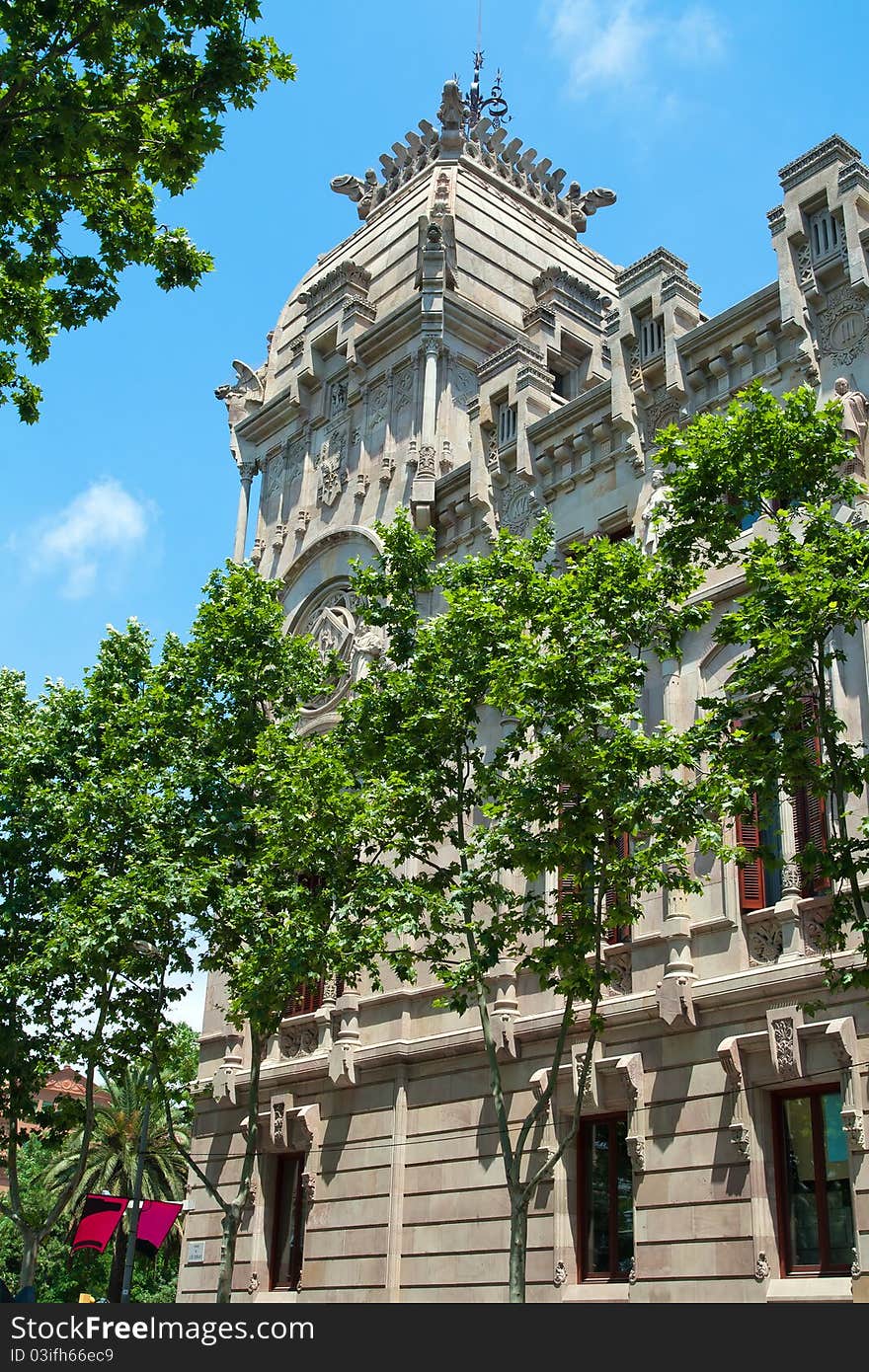 Old House in Barcelona