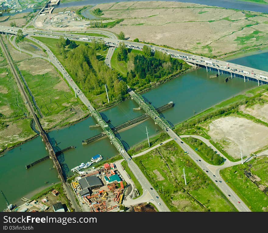 Four Bridges Aerial