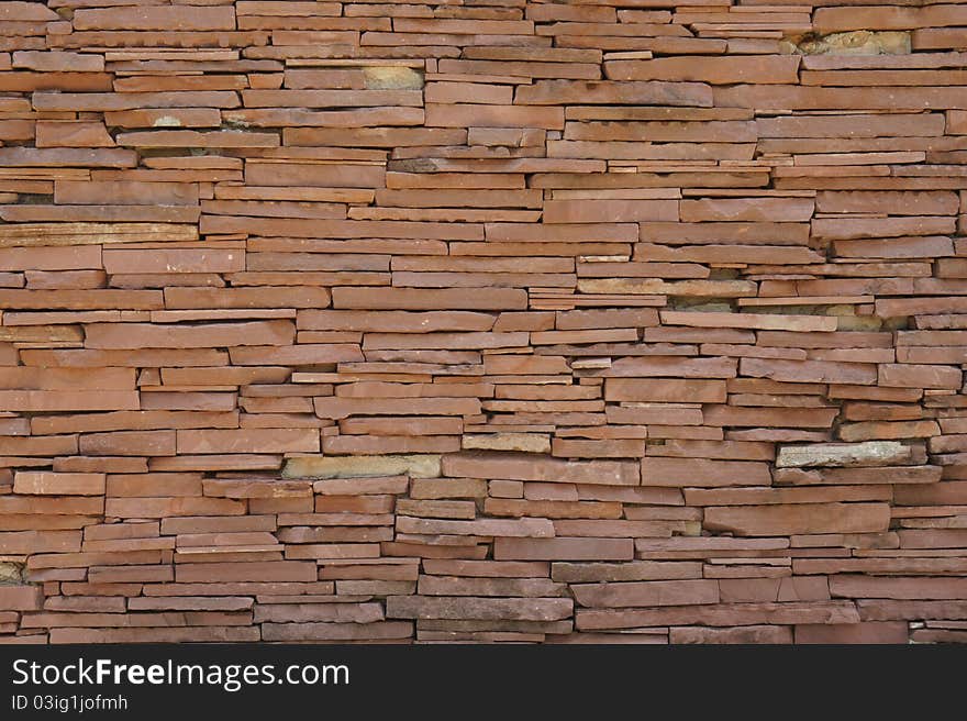 Brown brick pattern background texture