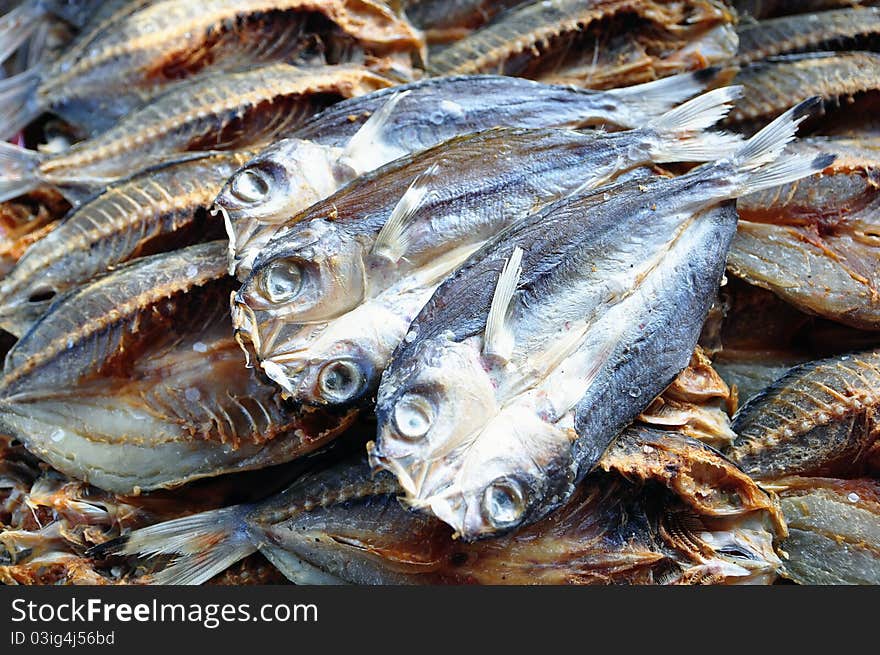 Photo of salted fish profile at Kota Kinabalu Salted Fish Marked, Sabah Malaysia. Photo of salted fish profile at Kota Kinabalu Salted Fish Marked, Sabah Malaysia.