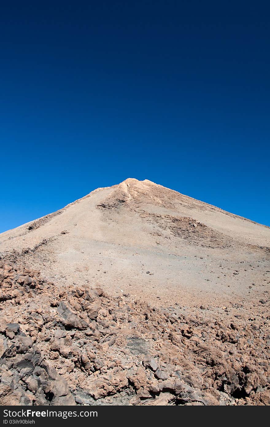 Photo of the summit of Teide.