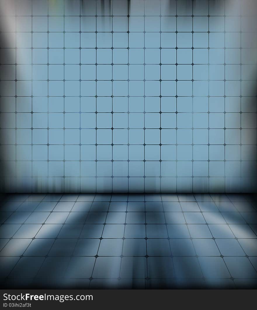 Blue tiles wall texture good for animation background. Blue tiles wall texture good for animation background