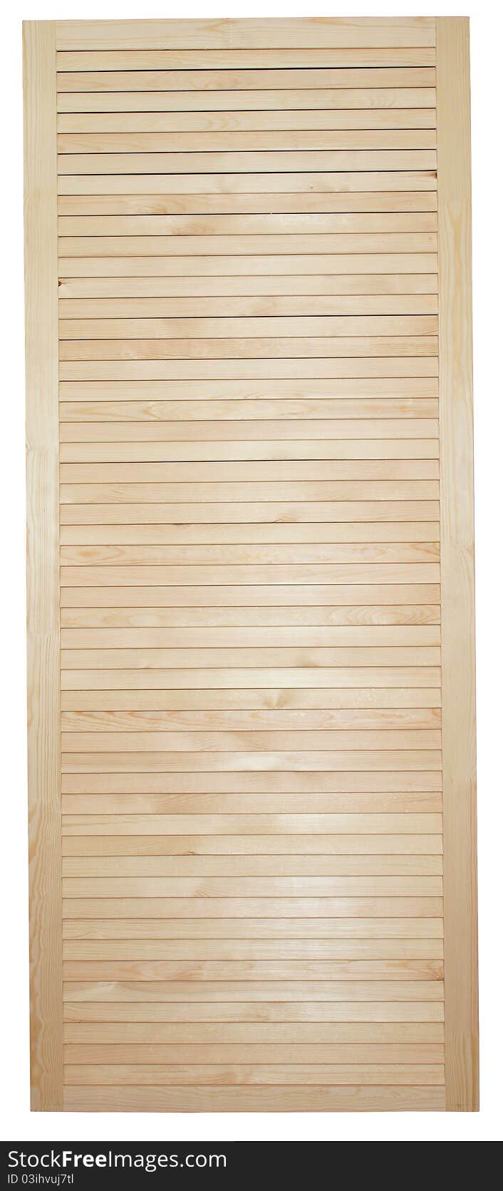 Wooden blind