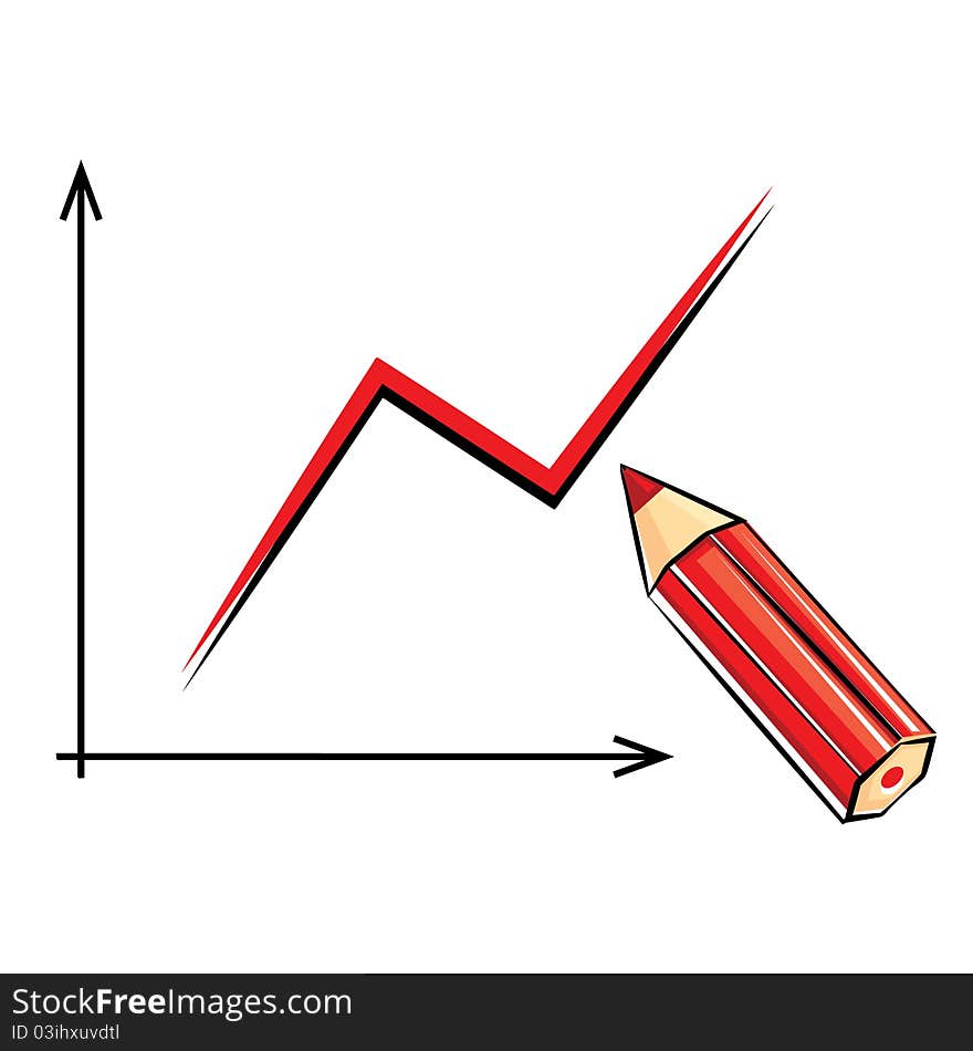 Pencil and graph