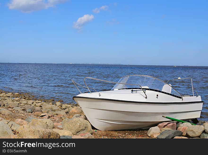 Close-up of boats on the beach. Close-up of boats on the beach