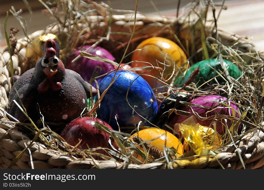 Feature photo easter with easter eggs