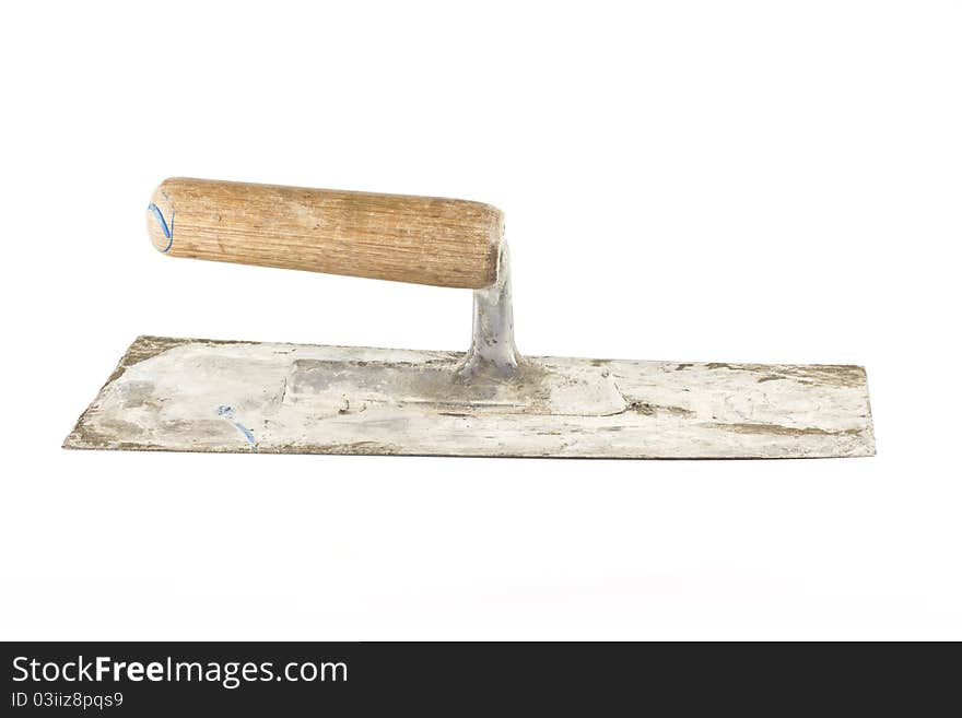 Old dirty trowel