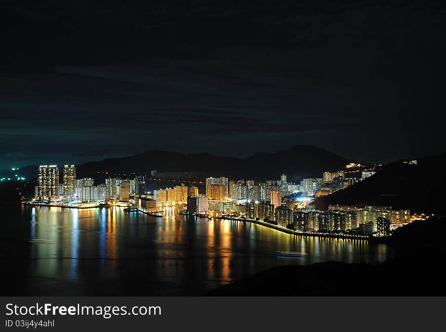 Hong Kong Night Scene