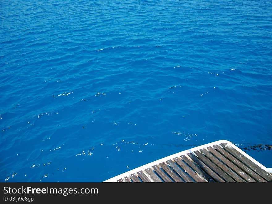 Deeply blue Cretan Sea (Greece ). Deeply blue Cretan Sea (Greece )