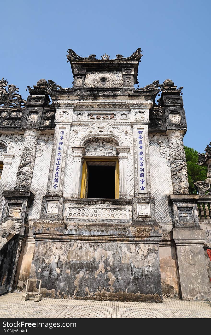 Tomb of Emperor Khai Dinh, Hue, Vietnam