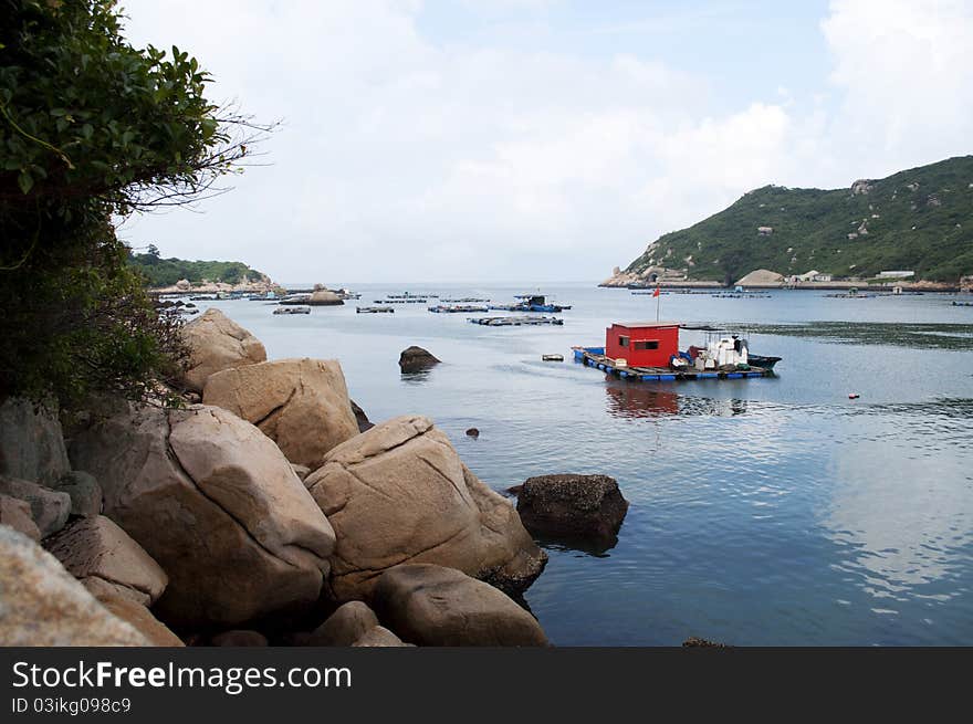 Fishing Village Harbor