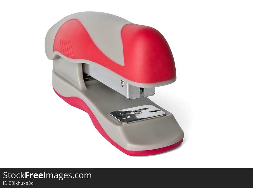 Gray-red stapler